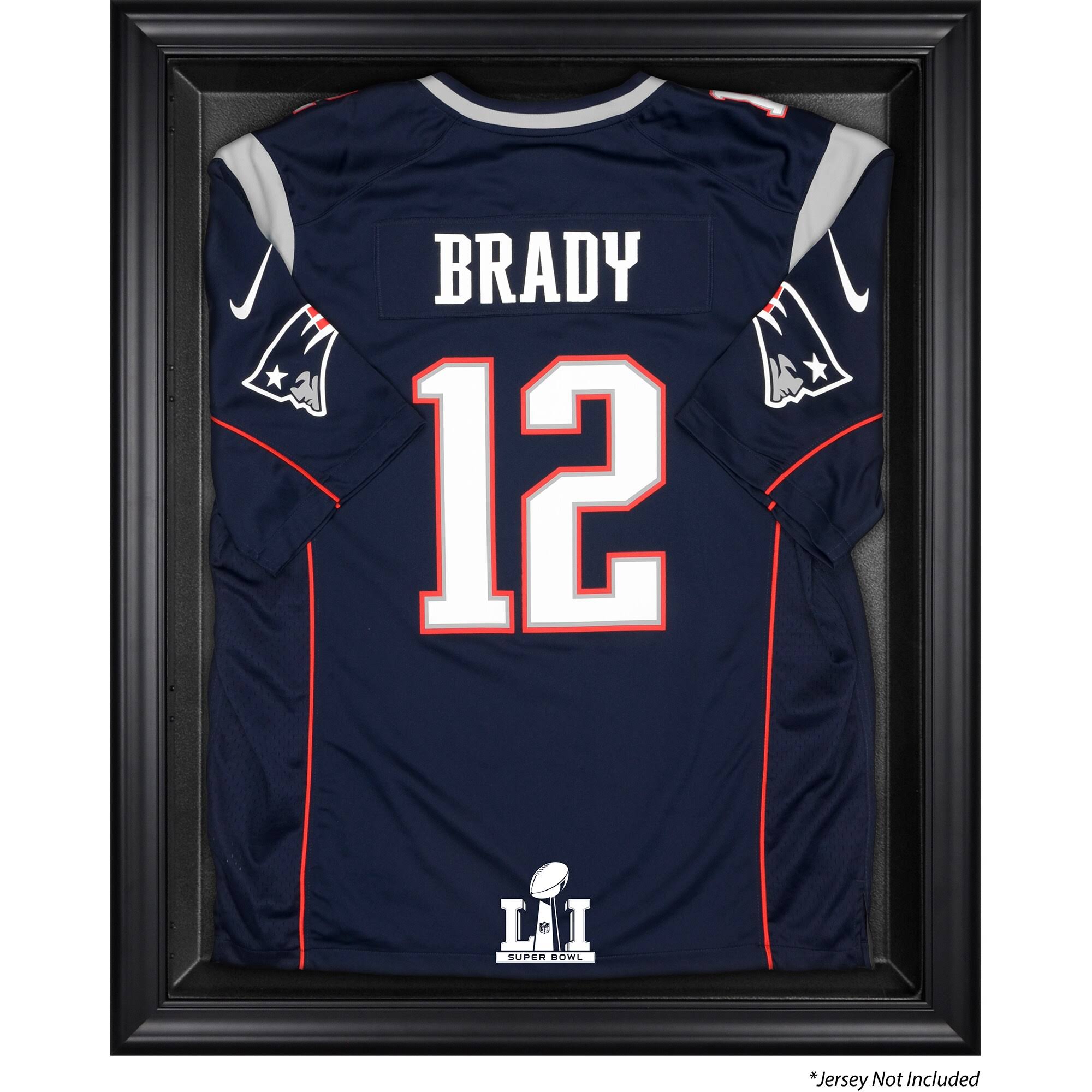 New England Patriots Black Framed Jersey Logo Display Case C8_WQTQ24CU New England Patriots Black Framed Jersey Logo Display Case C8_WQTQ24CU