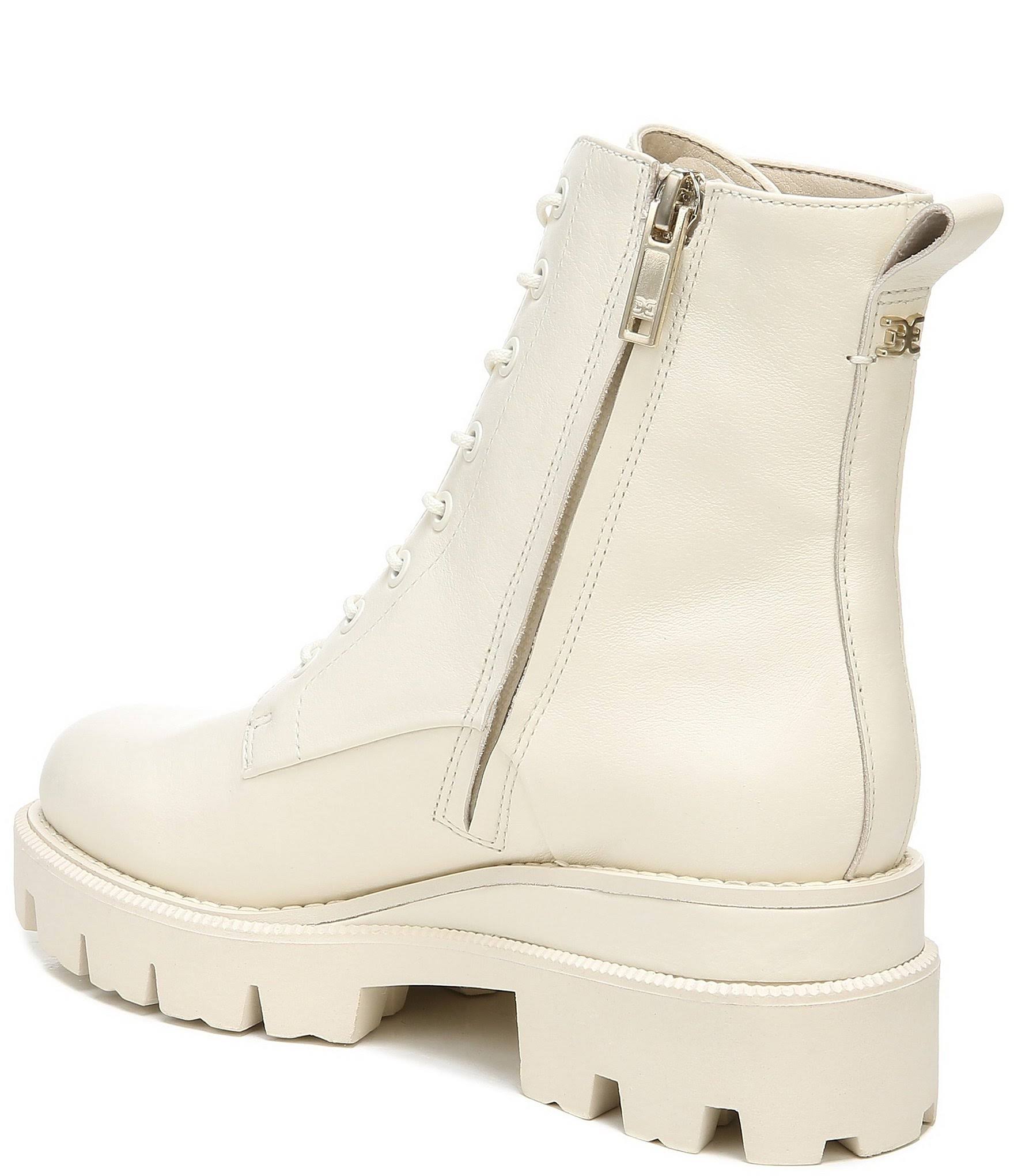Sam Edelman Womens Garret Combat Boot 8.5 Modern Ivory, Women's UC_IJI575D2 Sam Edelman Womens Garret Combat Boot 8.5 Modern Ivory, Women's UC_IJI575D2