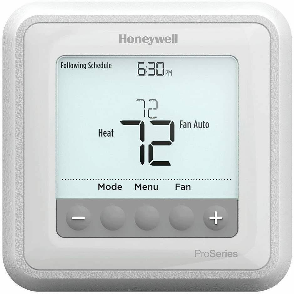 Honeywell Th6210u2001/U T6 Pro Programmable Thermostat 2 Heat / 1 Cool Heat Pump Or 1 Heat / 1 Cool Conventional AP_2HNKGREE Honeywell Th6210u2001/U T6 Pro Programmable Thermostat 2 Heat / 1 Cool Heat Pump Or 1 Heat / 1 Cool Conventional AP_2HNKGREE