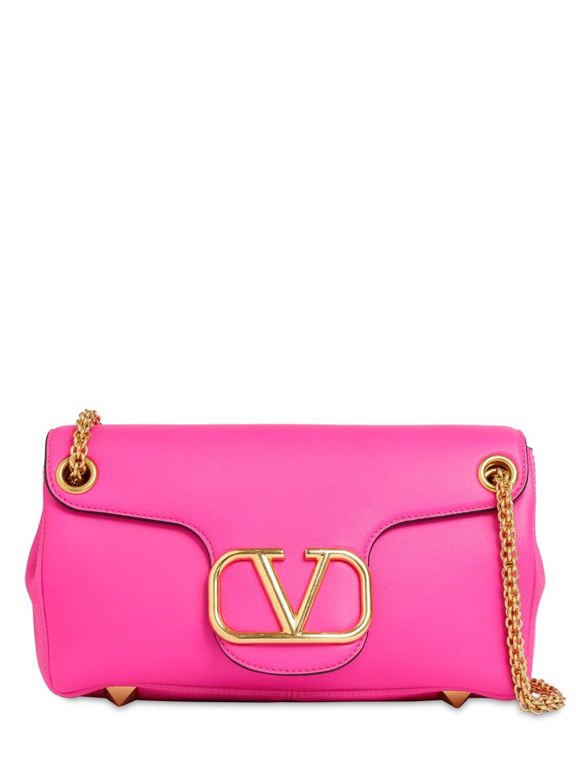 Valentino Garavani Pink Micro Locò Shoulder Bag XN_HTFO6NTV
