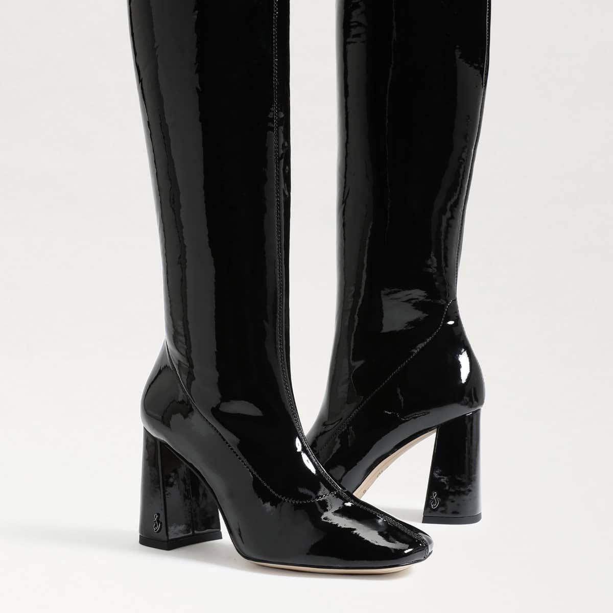 Sam Edelman Women's Cosette High Heel Over The Knee Boots - Black - Size 7.5 GJ_Z33PIKTS
