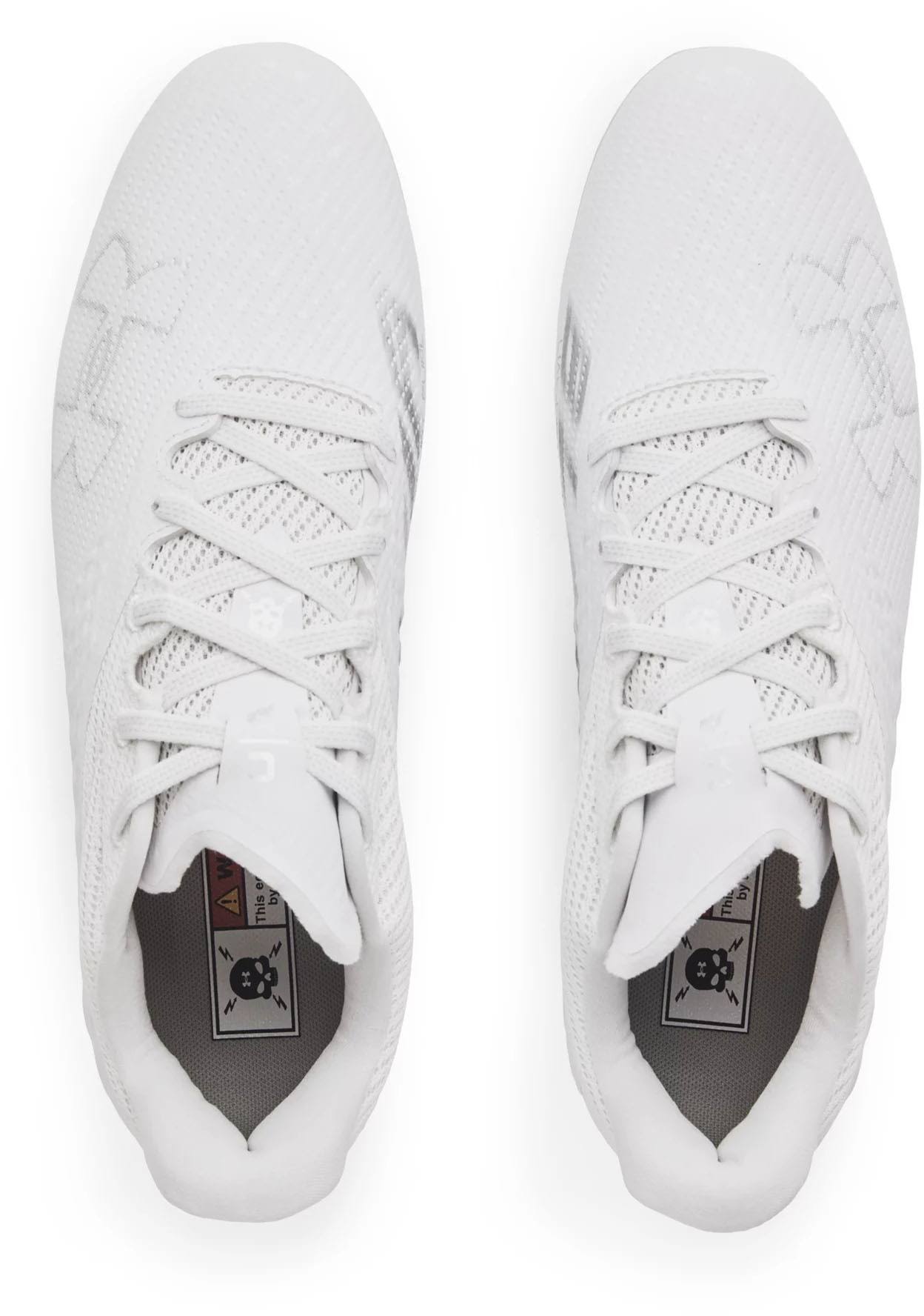 Under Armour Men's Blur Smoke Mc Football Cleats, White 0Z_NQXK3XTN