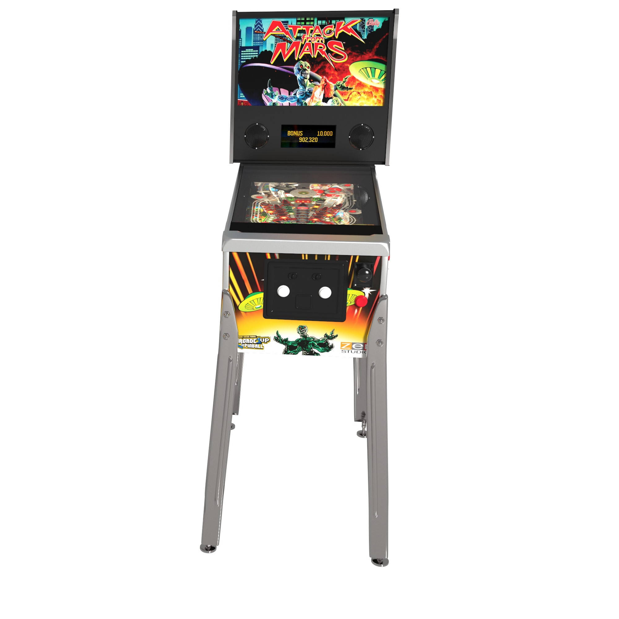 Arcade1up Williams Digital Pinball Attack From Mars RC_MY9JU8JI Arcade1up Williams Digital Pinball Attack From Mars RC_MY9JU8JI