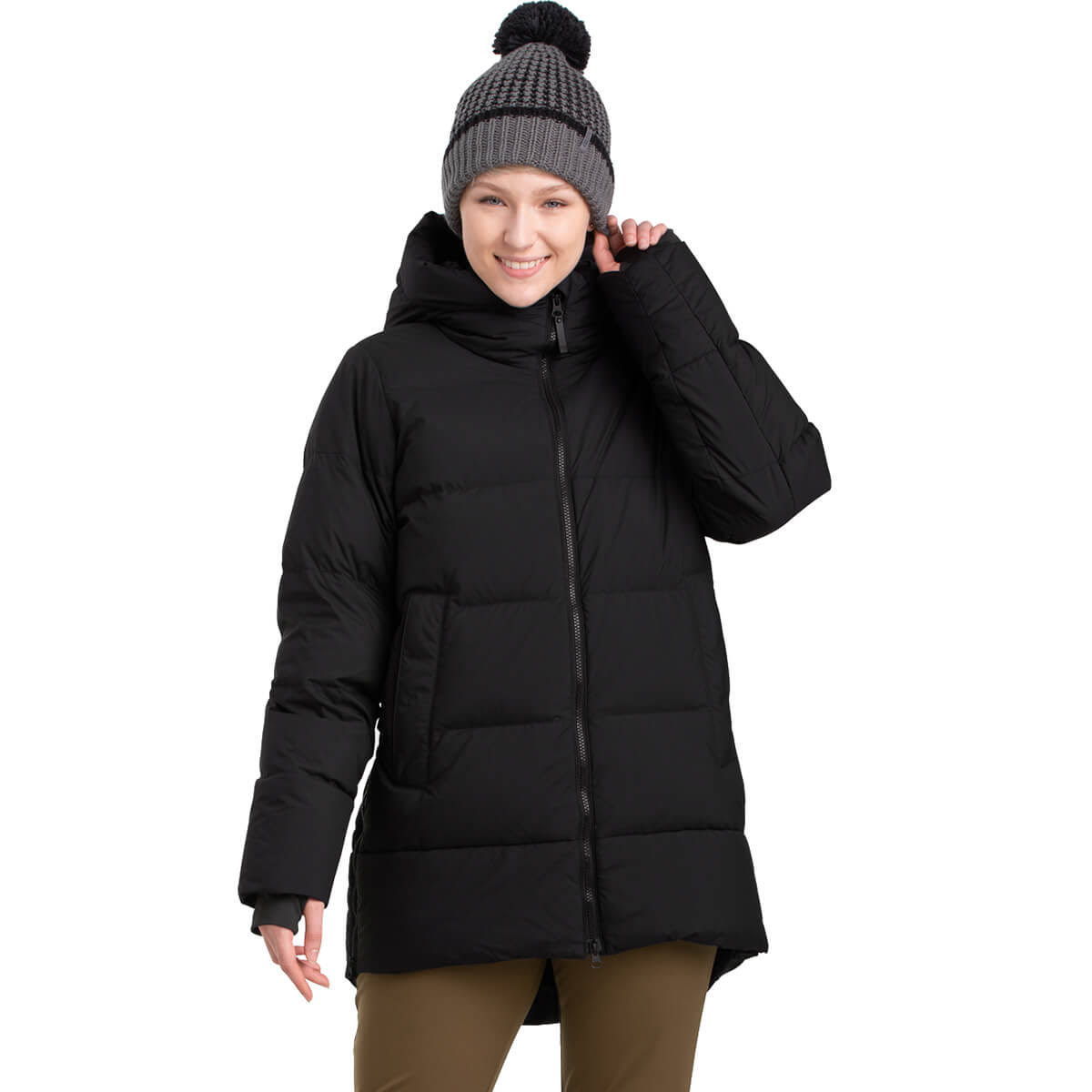 Outdoor Research Women's Coze Down Coat - Black WC_71RD1BEV Outdoor Research Women's Coze Down Coat - Black WC_71RD1BEV