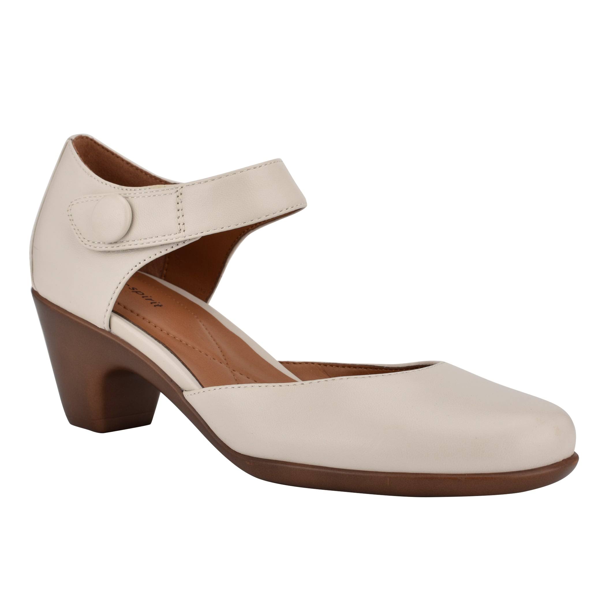 Easy Spirit Clarice Women's Heels, Size: 8.5, White 73_HEF9XLY0 Easy Spirit Clarice Women's Heels, Size: 8.5, White 73_HEF9XLY0