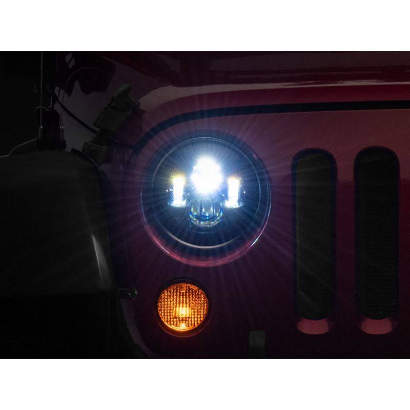 Raxiom J108042: 97-18 Jeep Wrangler Tj Jk Axial Series Led Daymaker Headlights- Black Housing Clear Lens YD_PCODZTHY Raxiom J108042: 97-18 Jeep Wrangler Tj Jk Axial Series Led Daymaker Headlights- Black Housing Clear Lens YD_PCODZTHY