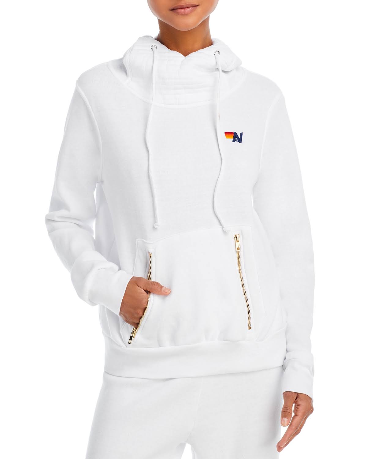 Aviator Nation Ninja Pullover Hoodie White / S PK_DC6PN75W Aviator Nation Ninja Pullover Hoodie White / S PK_DC6PN75W