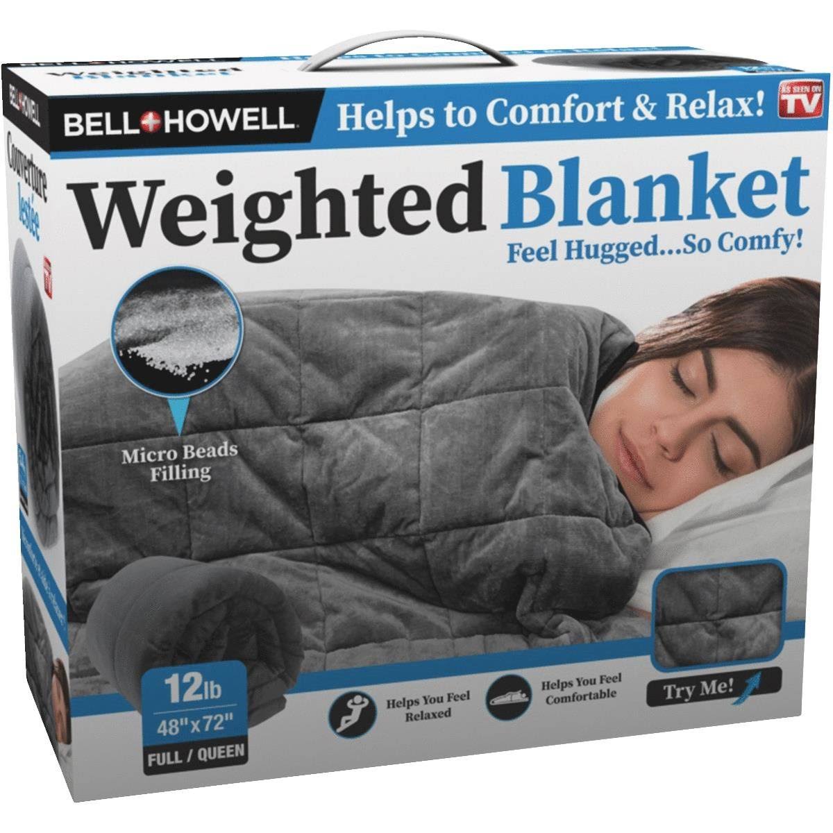 Bell+Howell Blanket, Weighted, Full/Queen OM_GAZKECGU