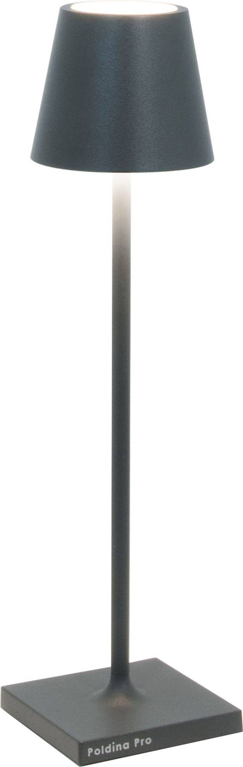Zafferano Poldina Pro Micro Rechargeable Table Lamp - Dark Grey XA_4CB2UAON Zafferano Poldina Pro Micro Rechargeable Table Lamp - Dark Grey XA_4CB2UAON