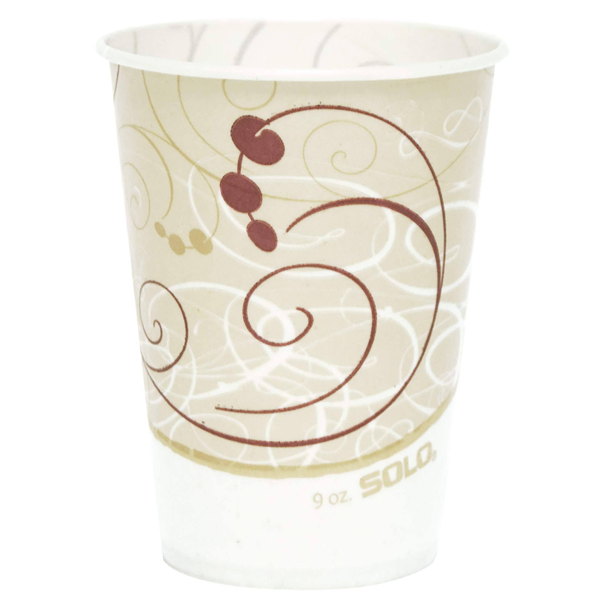 Waxed Paper Cold Cups 9 Oz. Symphony Design 100-Bag L3_SGYEAR9L Waxed Paper Cold Cups 9 Oz. Symphony Design 100-Bag L3_SGYEAR9L