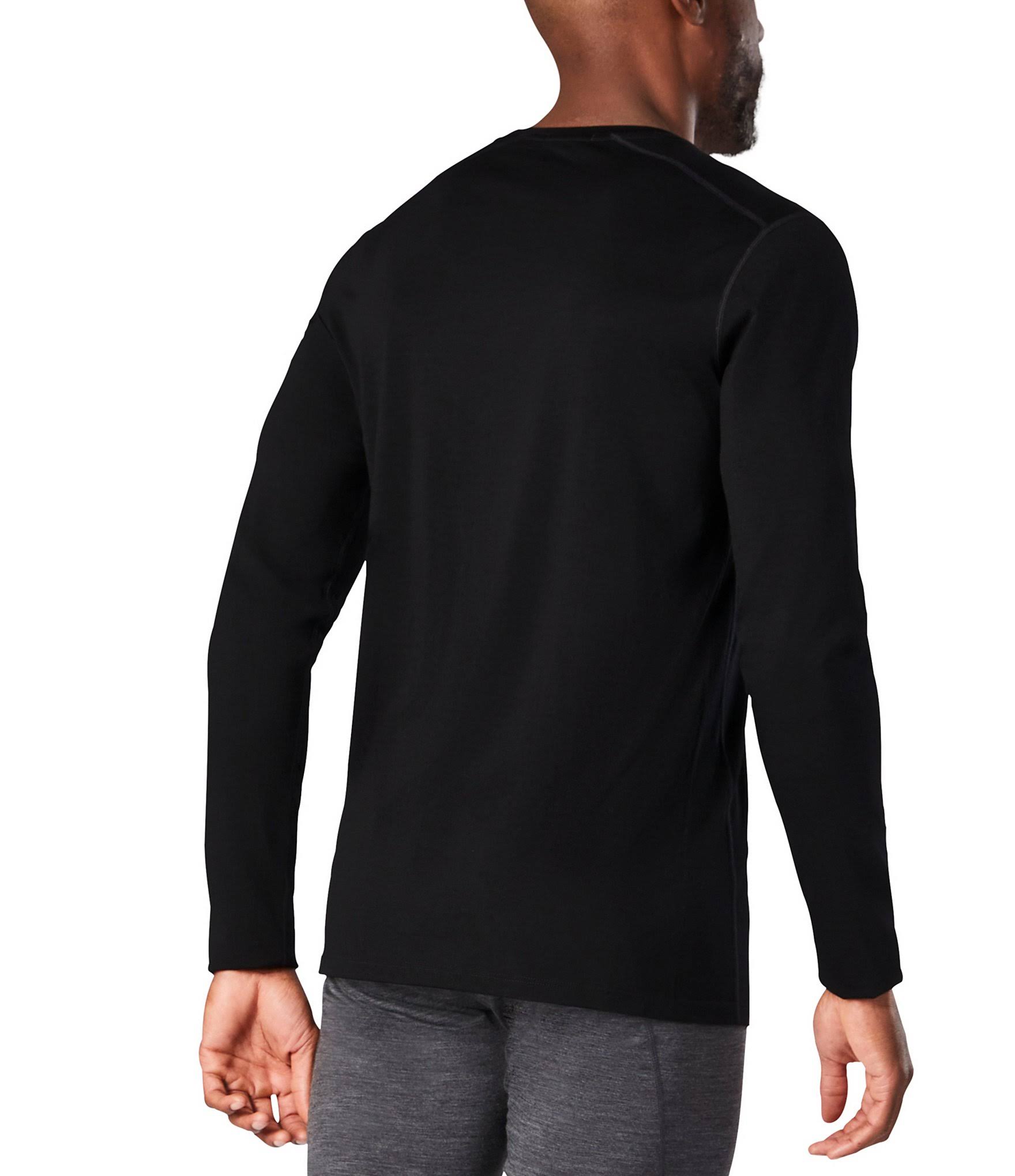 Smartwool Men's Merino 150 Base Layer Long Sleeve - Black UV_MO3C8Q3Y