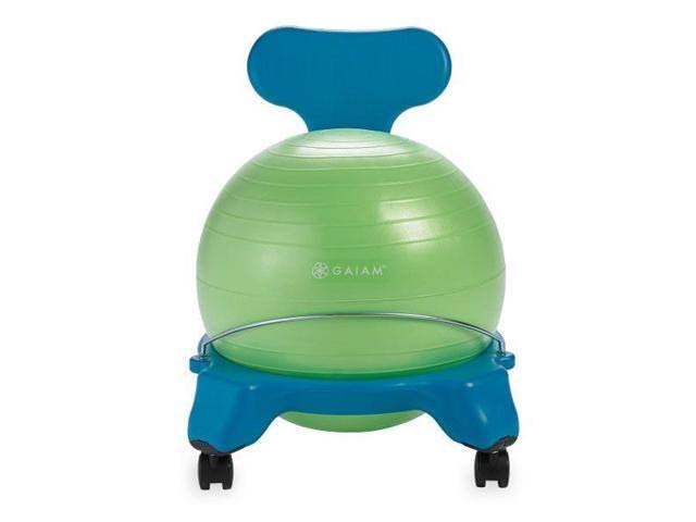 Gaiam Kid's Balance Ball Chair, Blue/Green CN_KLCCXKVC Gaiam Kid's Balance Ball Chair, Blue/Green CN_KLCCXKVC