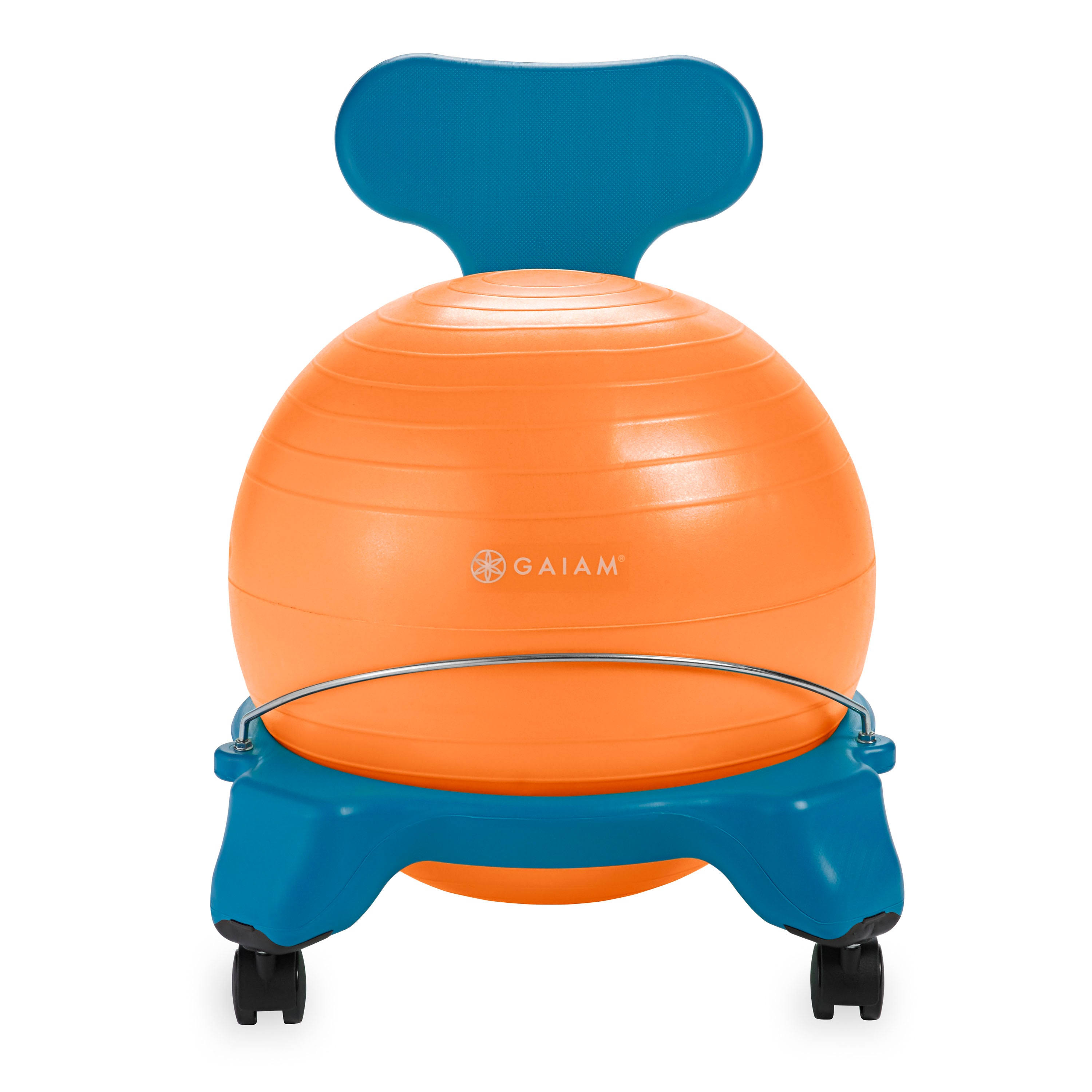 Gaiam Kid's Balance Ball Chair, Blue/Green CN_KLCCXKVC