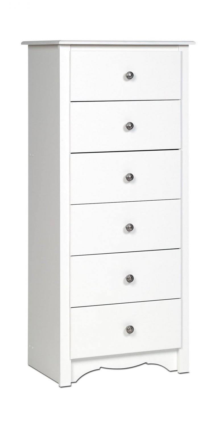 Prepac White Monterey Tall 6 Drawer Chest YV_3KSNB4A9 Prepac White Monterey Tall 6 Drawer Chest YV_3KSNB4A9