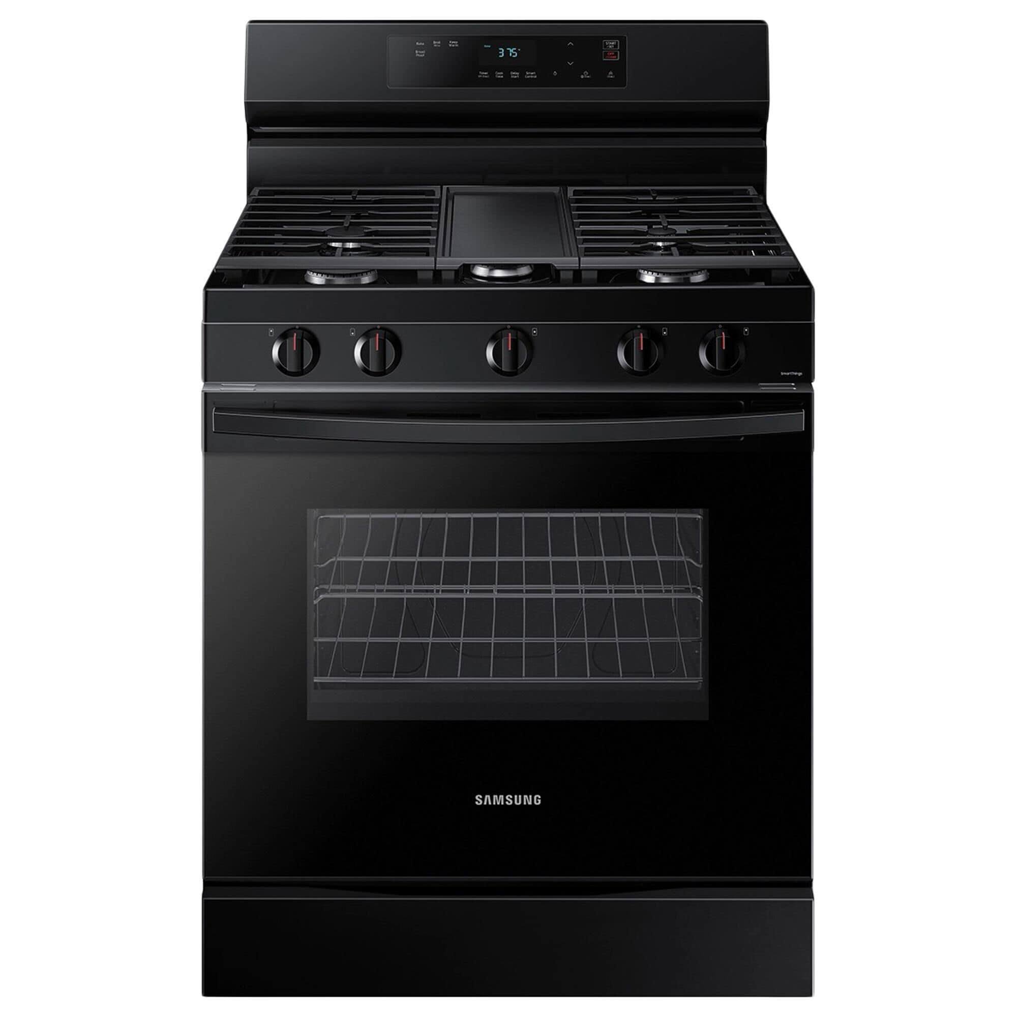 Samsung Nx60a6111ss 6.0 Cu. Ft. Smart Freestanding Gas Range With Integrated Griddle In Stainless Steel A7_IU4ADHI4