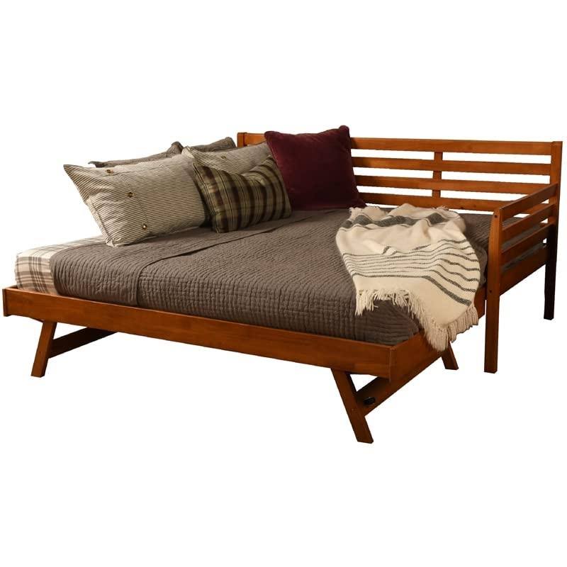 Kodiak Furniture Boho Wood Daybed With Pop Up Bed In Barbados Brown Fi BP_XX3LE5BI Kodiak Furniture Boho Wood Daybed With Pop Up Bed In Barbados Brown Fi BP_XX3LE5BI