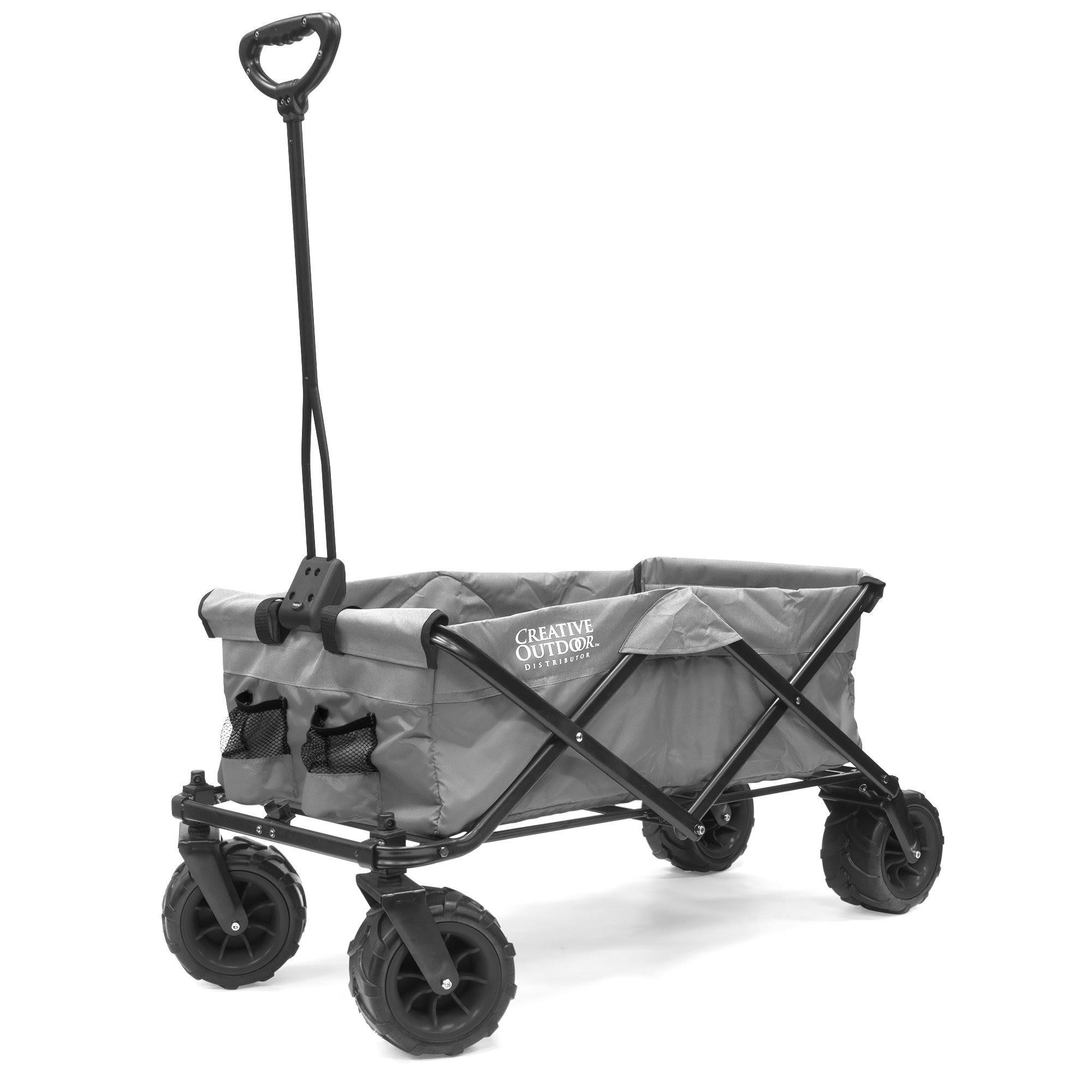 Creative Outdoor All-Terrain Folding Blue Wagon RP_3APSDV8X