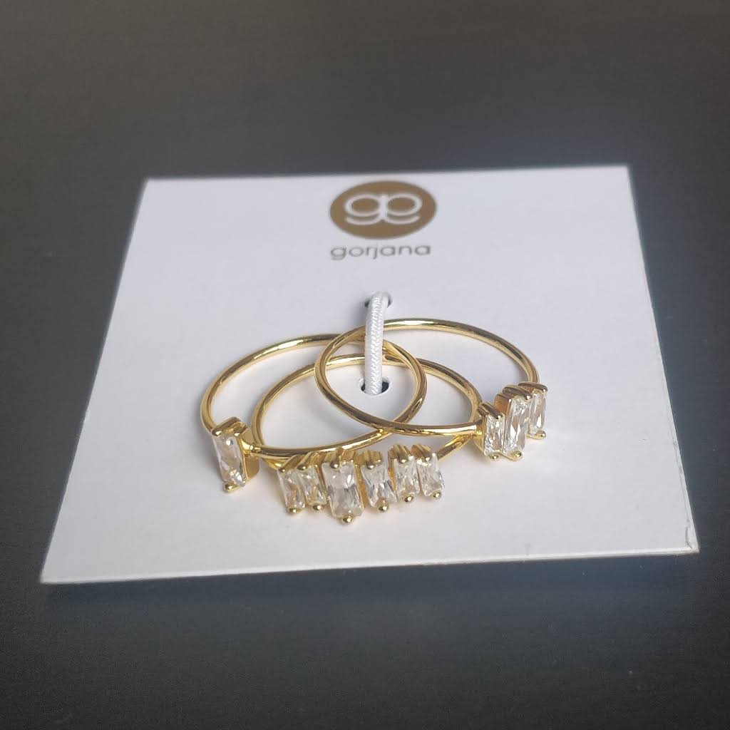 Gorjana Amara Ring Set In Gold FW_IYA5VHTJ Gorjana Amara Ring Set In Gold FW_IYA5VHTJ