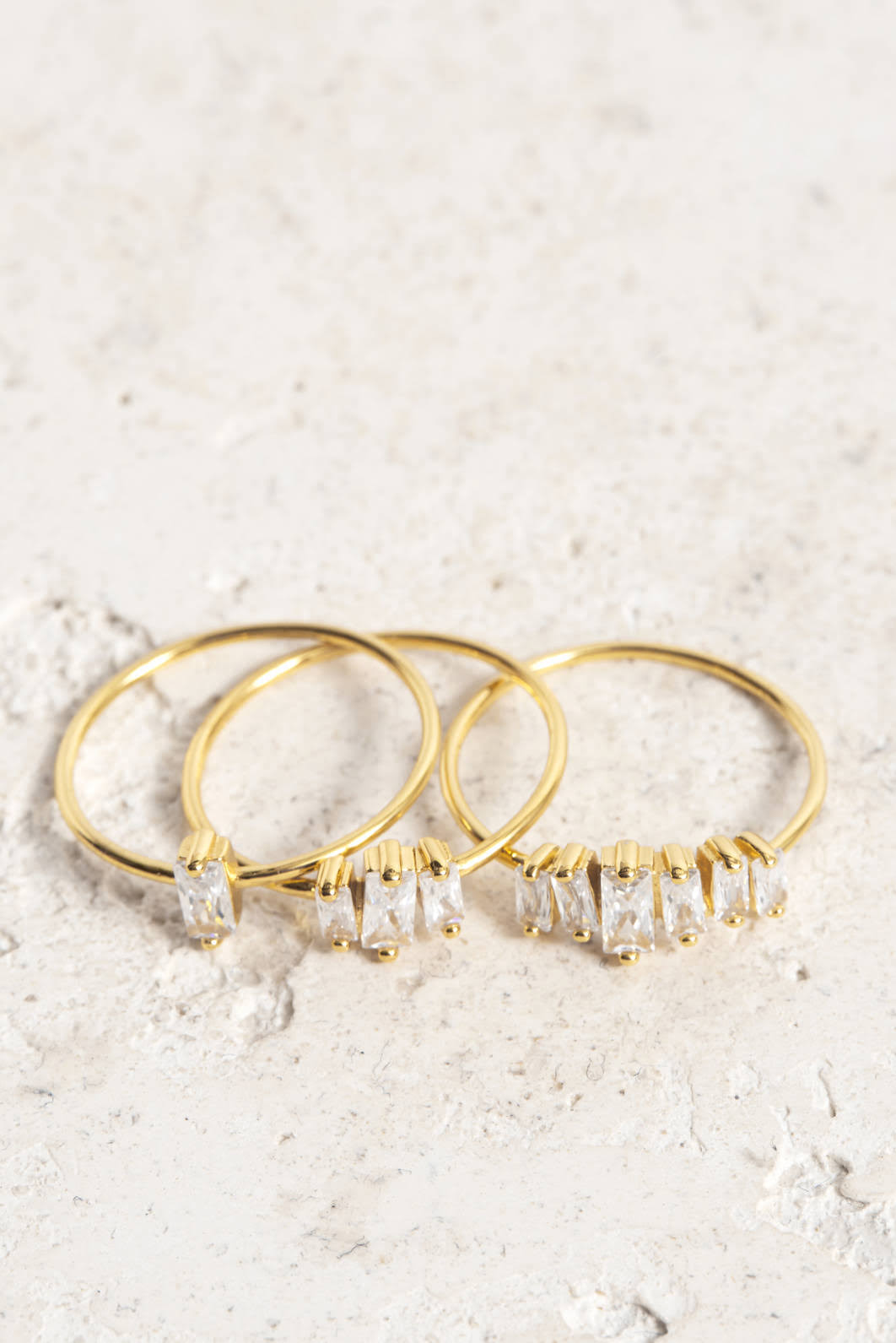 Gorjana Amara Ring Set In Gold FW_IYA5VHTJ Gorjana Amara Ring Set In Gold FW_IYA5VHTJ