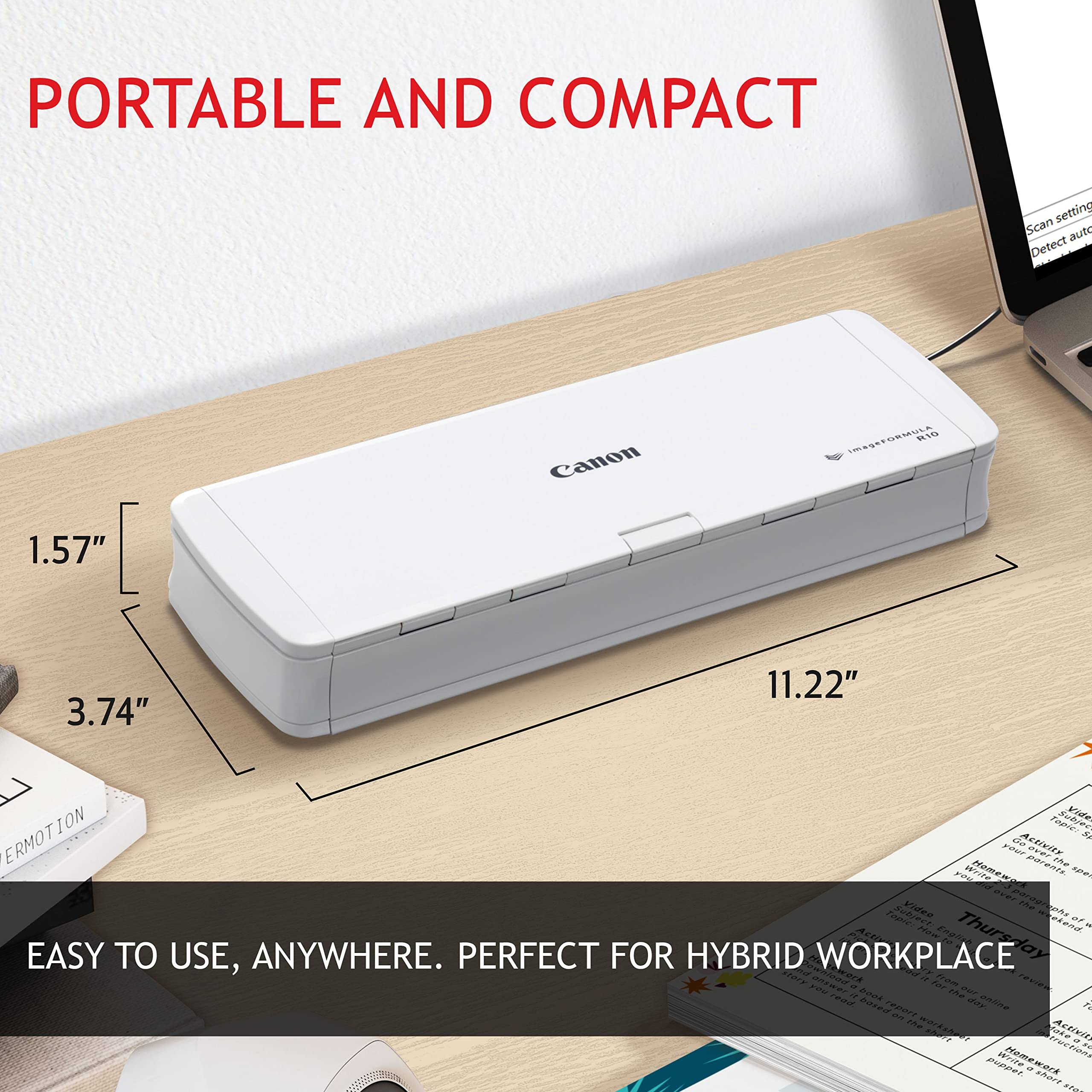 Canon Imageformula R10 Portable Document Scanner AG_Z7DBQZ0X