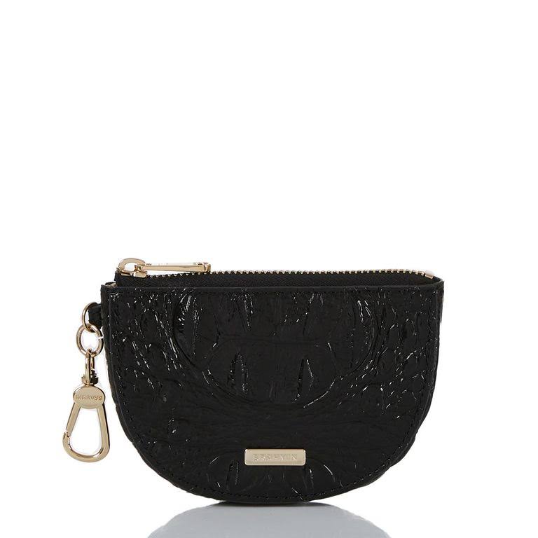 Brahmin Melbourne Collection Britt Coin Holder - Black YF_LPGGLWTJ Brahmin Melbourne Collection Britt Coin Holder - Black YF_LPGGLWTJ