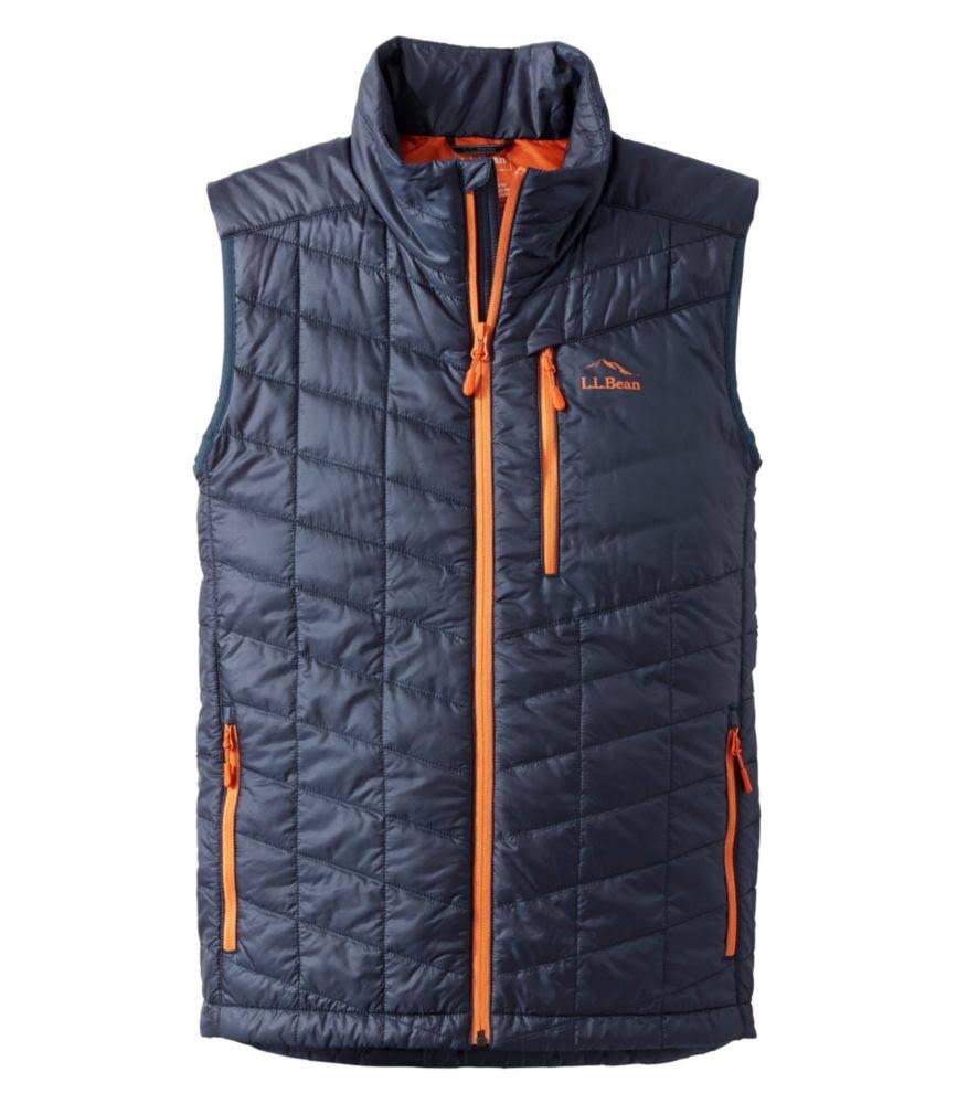 L.L.Bean Primaloft Packaway Vest Men's Clothing Carbon Navy : Lg TR_DBQGRR1J