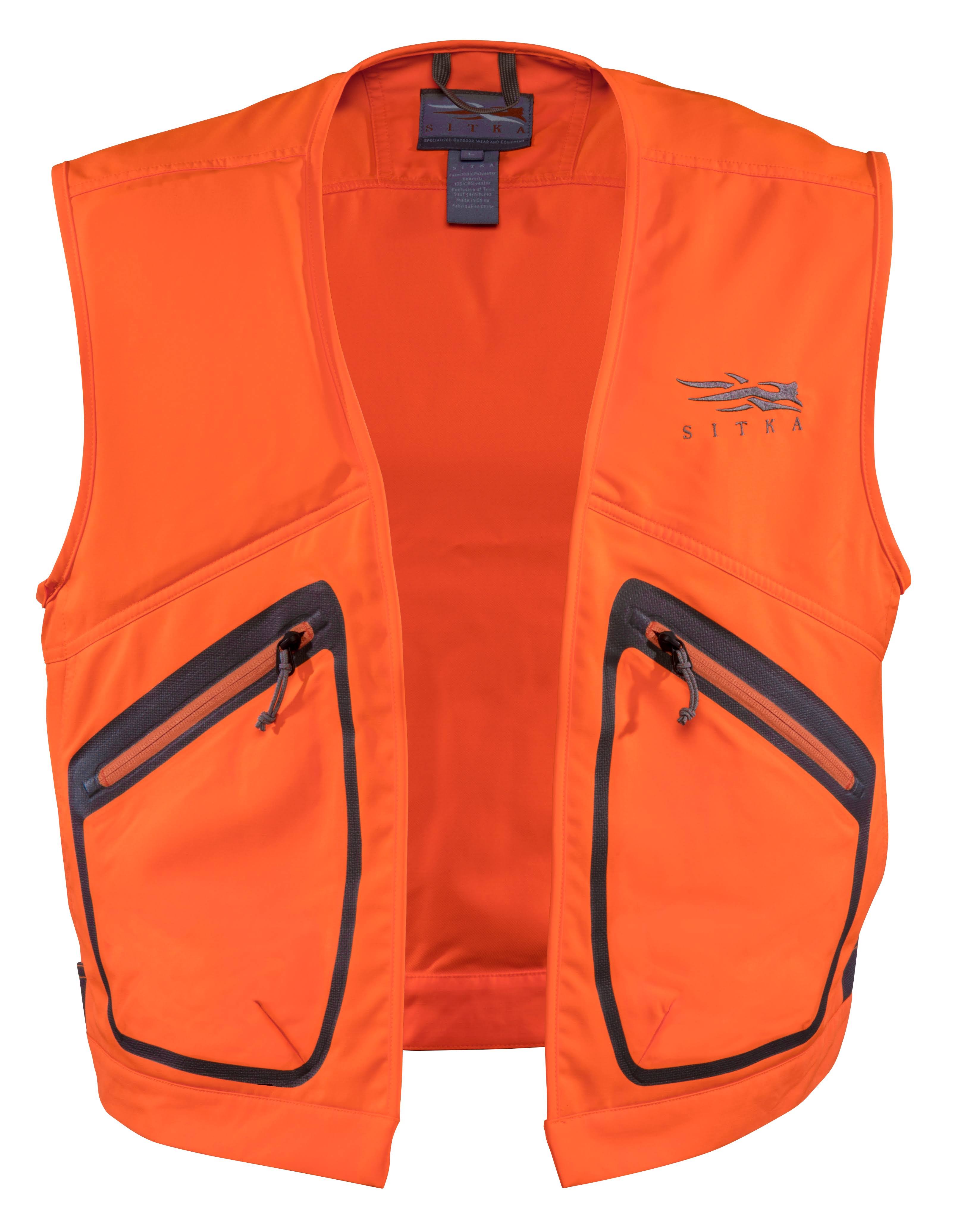 Sitka Ballistic Blaze Orange Vest TH_BBI4PS1V Sitka Ballistic Blaze Orange Vest TH_BBI4PS1V