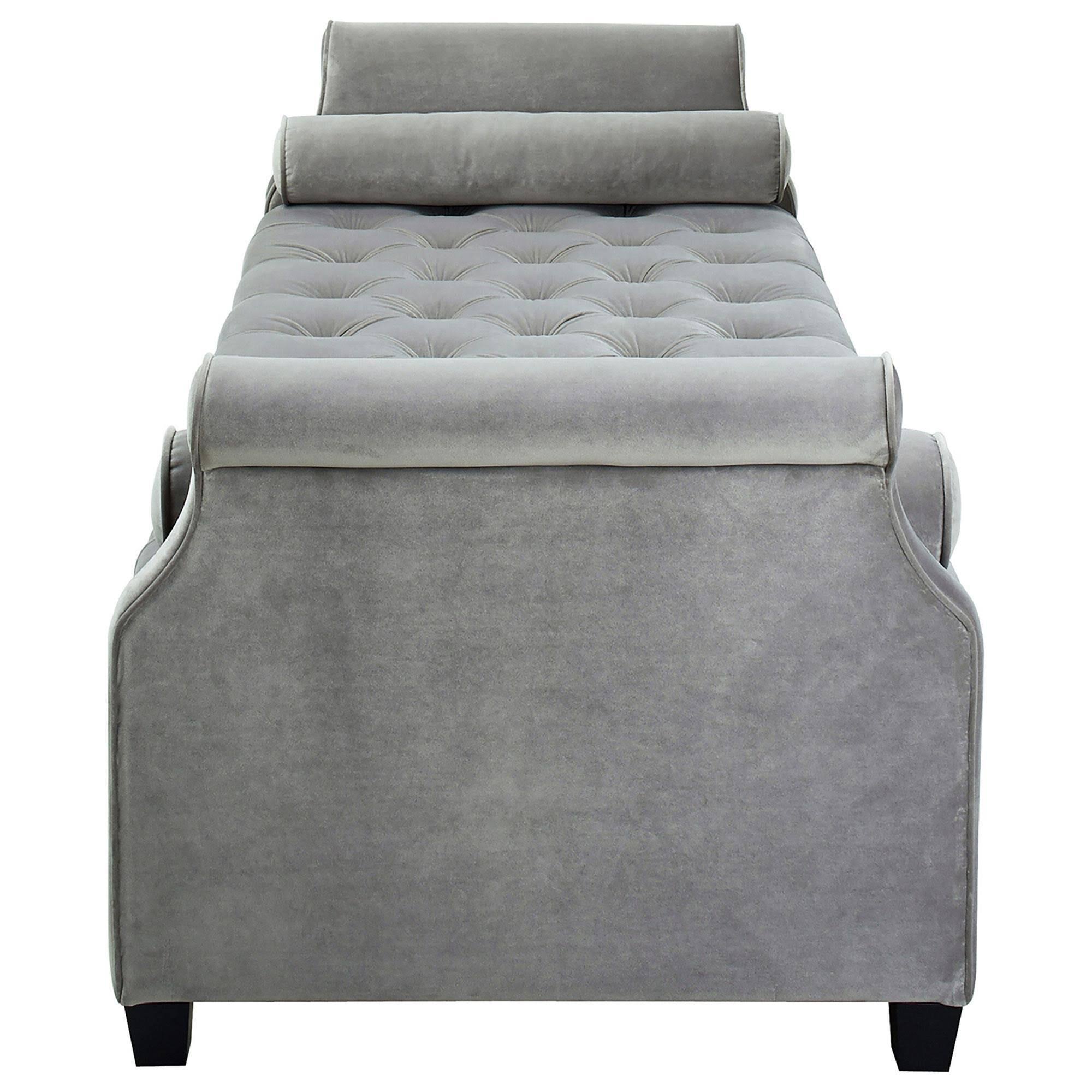 Jennifer Taylor Home, Eliza, Upholstered Sofa Bed, Opal Grey RG_7KQUJLWG Jennifer Taylor Home, Eliza, Upholstered Sofa Bed, Opal Grey RG_7KQUJLWG