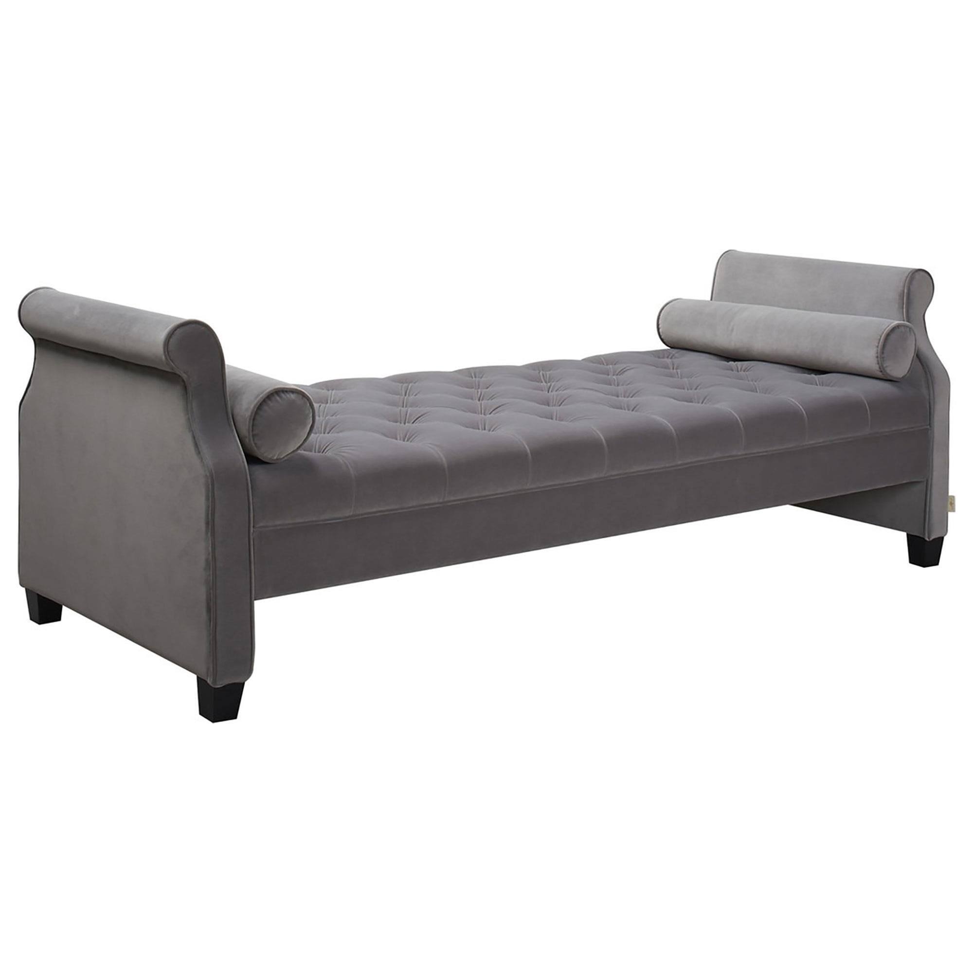 Jennifer Taylor Home, Eliza, Upholstered Sofa Bed, Opal Grey RG_7KQUJLWG Jennifer Taylor Home, Eliza, Upholstered Sofa Bed, Opal Grey RG_7KQUJLWG