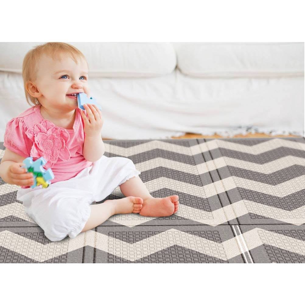 Parklon - Portable Folding Play Mat - Urban Zig Zag M9_JL4XBE1V Parklon - Portable Folding Play Mat - Urban Zig Zag M9_JL4XBE1V