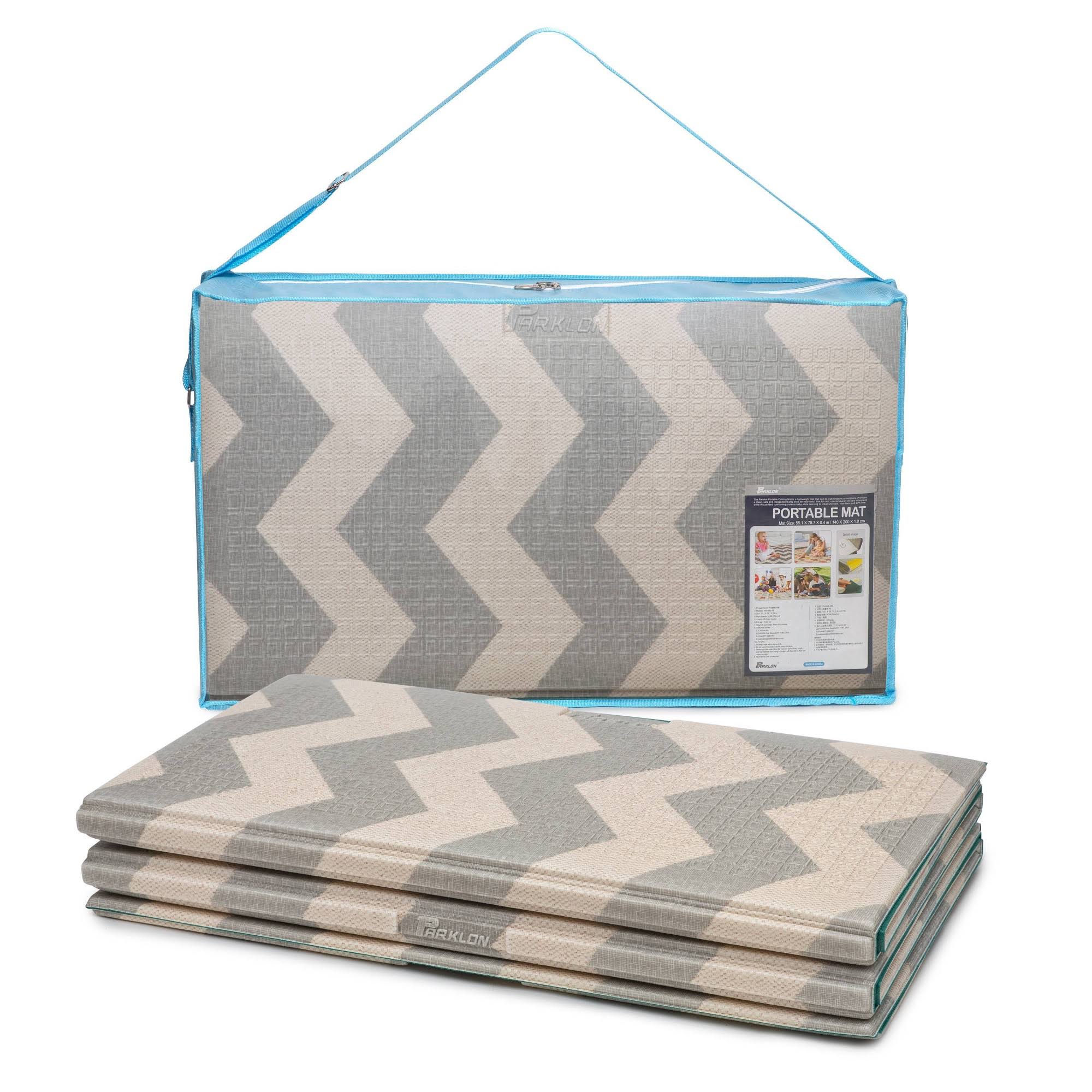 Parklon - Portable Folding Play Mat - Urban Zig Zag M9_JL4XBE1V Parklon - Portable Folding Play Mat - Urban Zig Zag M9_JL4XBE1V