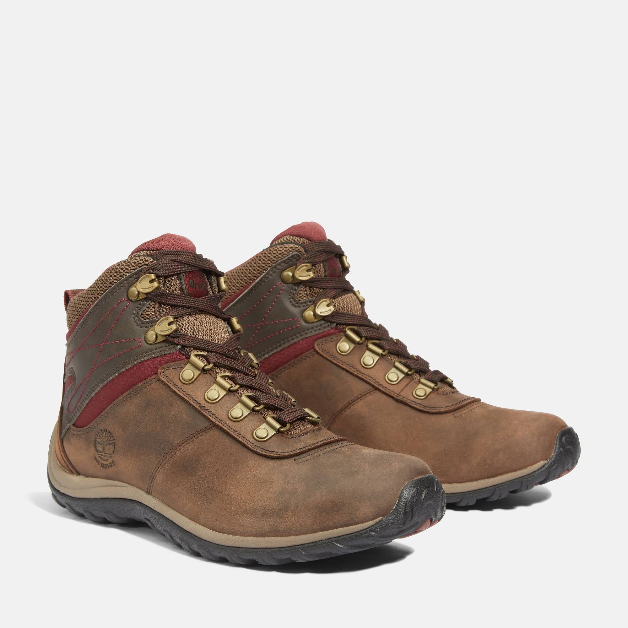 Timberland Norwood Mid Waterproof 9 Women's Dark Brown 0W_X7NVZS7U