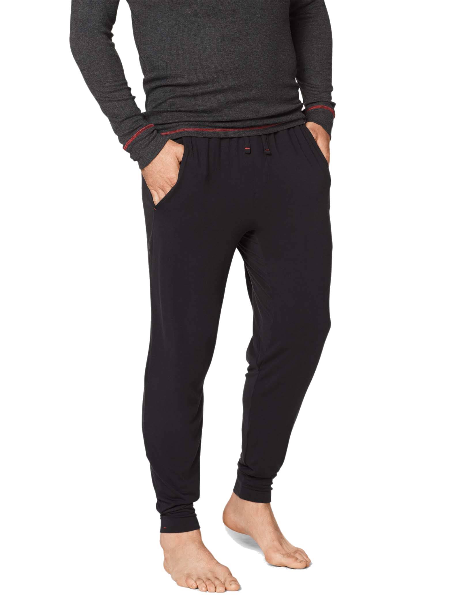 Tommy John Men's Lounge Jogger Pants - Black - Size Large QB_W80APFOR