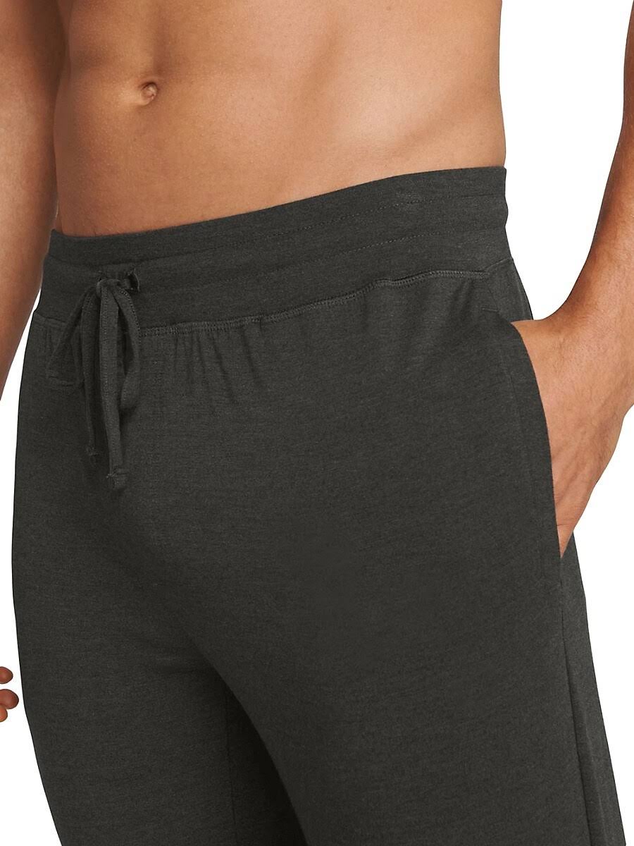 Tommy John Men's Lounge Jogger Pants - Black - Size Large QB_W80APFOR