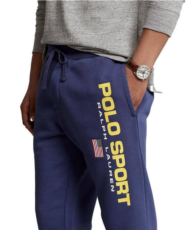 Polo Ralph Lauren Men's Sport Fleece Joggers - Dark Cobalt - Size Large K1_IELBBP6H Polo Ralph Lauren Men's Sport Fleece Joggers - Dark Cobalt - Size Large K1_IELBBP6H