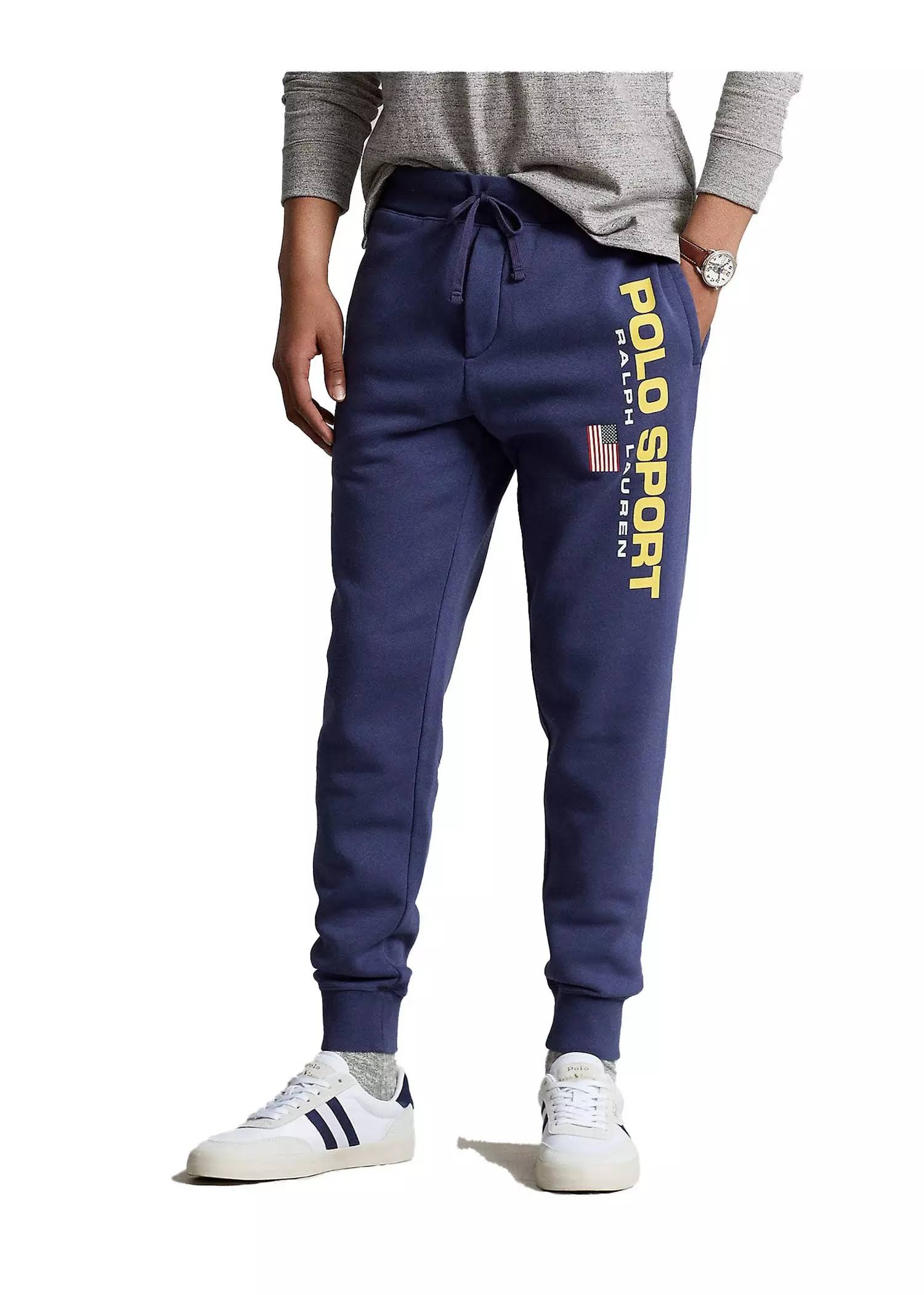 Polo Ralph Lauren Men's Sport Fleece Joggers - Dark Cobalt - Size Large K1_IELBBP6H Polo Ralph Lauren Men's Sport Fleece Joggers - Dark Cobalt - Size Large K1_IELBBP6H