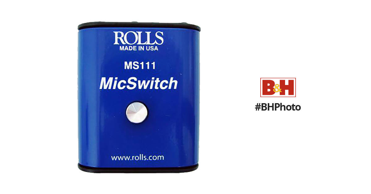 Rolls - Ms111 - Mic Switch 0B_X7FWXJC7