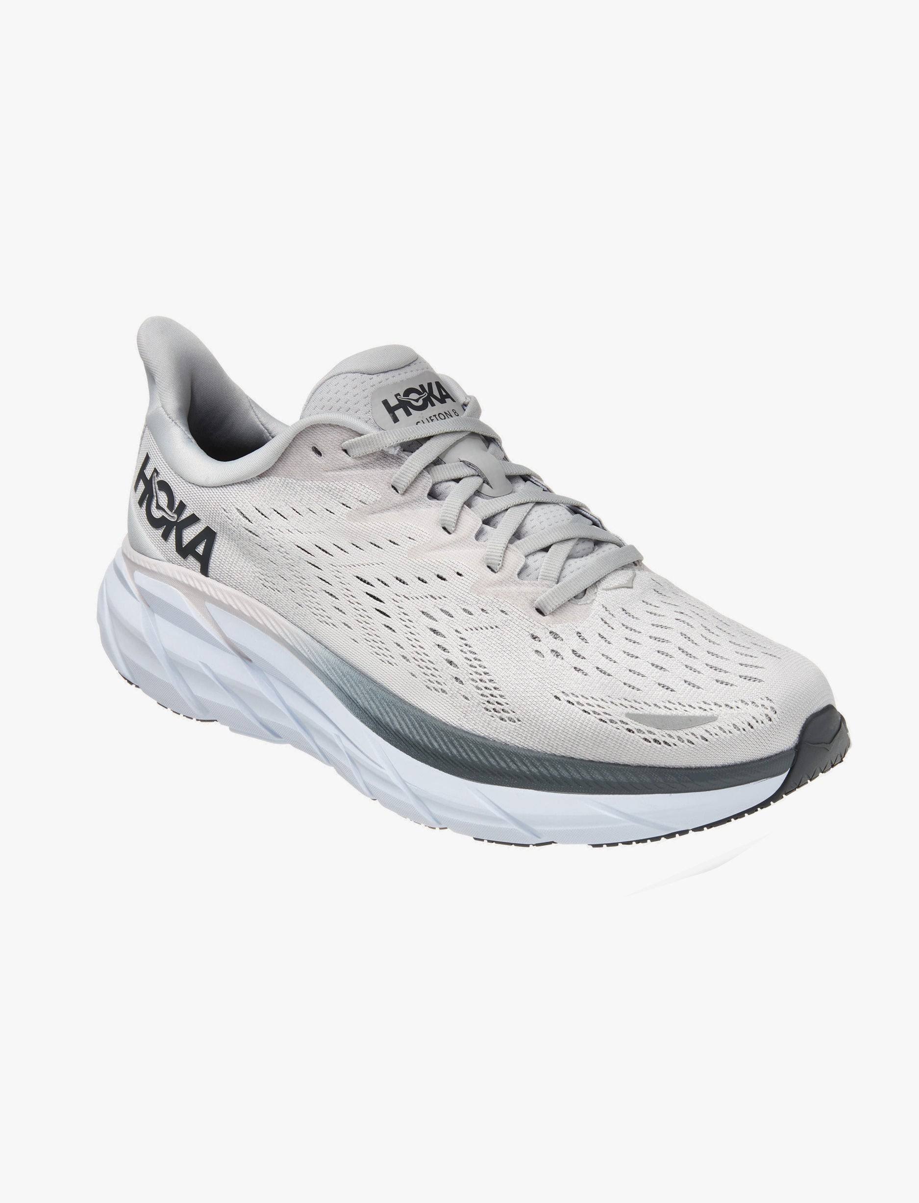 Hoka Men's Clifton 8 Black / White / 10.5 NM_NWXTZNNW Hoka Men's Clifton 8 Black / White / 10.5 NM_NWXTZNNW
