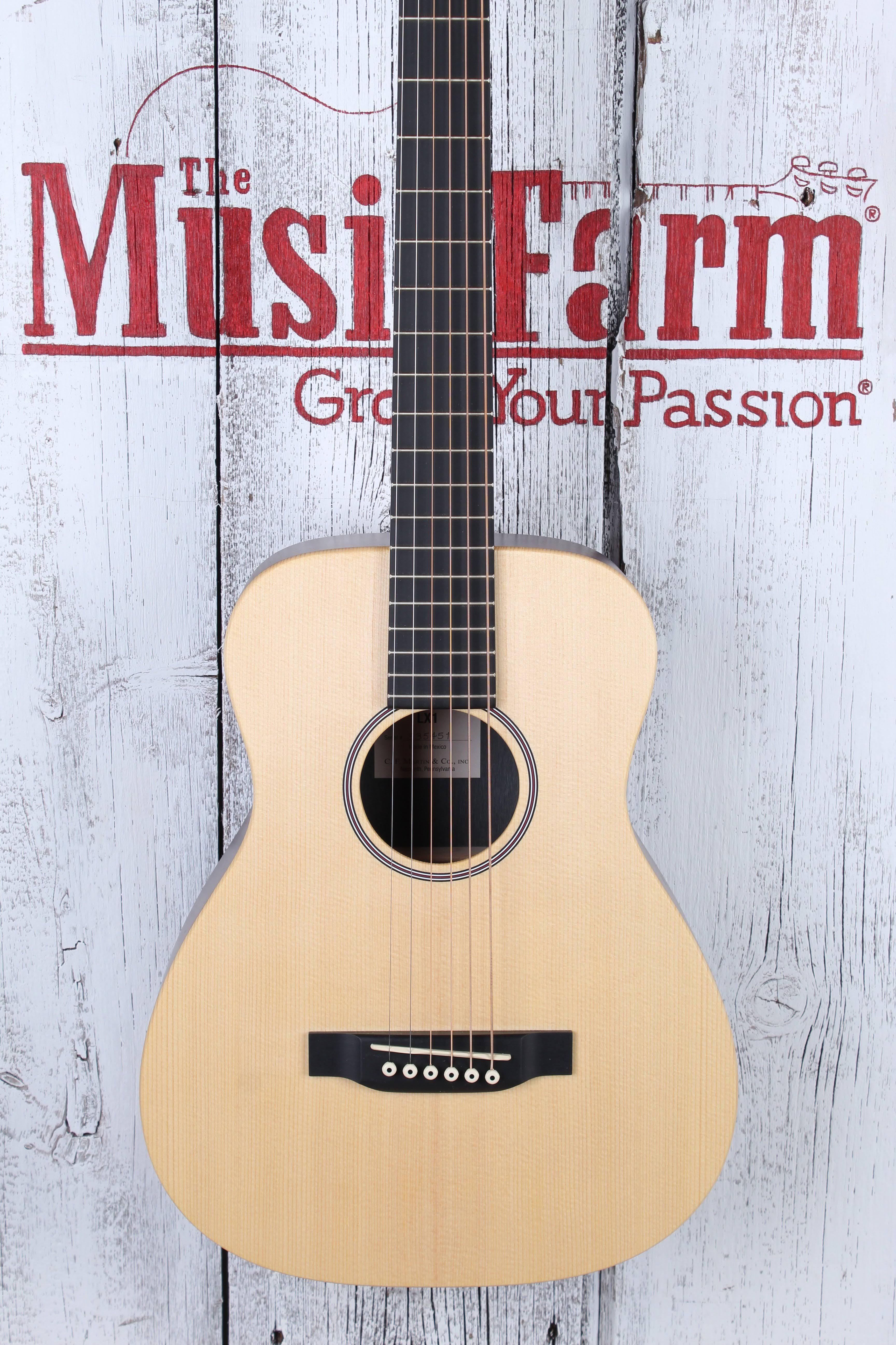 Martin X Series Lx1 Little Left-Handed Acoustic Guitar Natural OM_KWDCPOJN